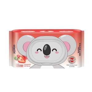 Aiwibi Baby Wet Wipes – Strawberry Scent (80 pcs)